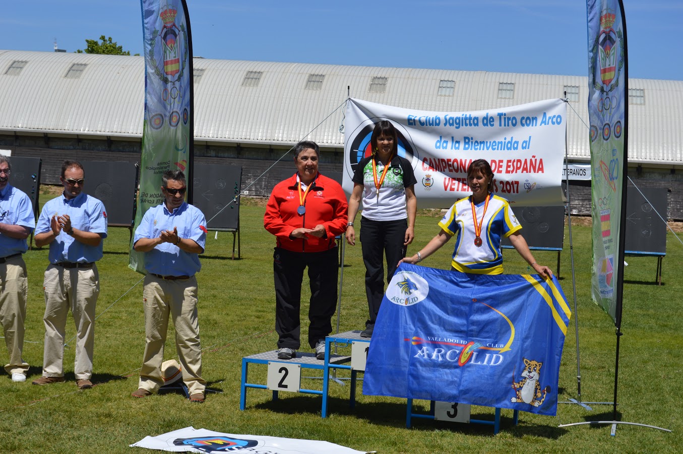 Ángel Sola, campeón de España de Veteranos y Carmen Rubio, subcampeona de España